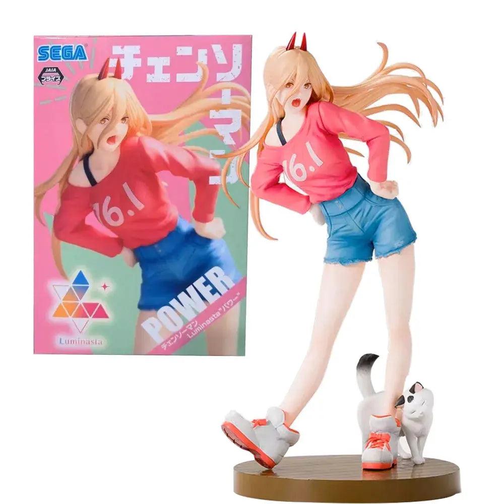  Chainsaw Man Power Figure PVC Collectible Sitting Pose -  ToylandEU™