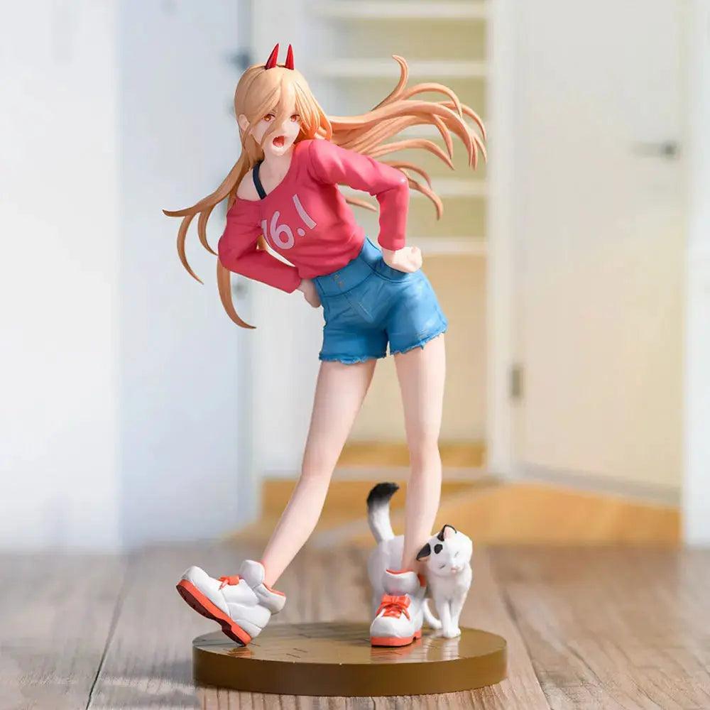  Chainsaw Man Power Figure PVC Collectible Sitting Pose -  ToylandEU™