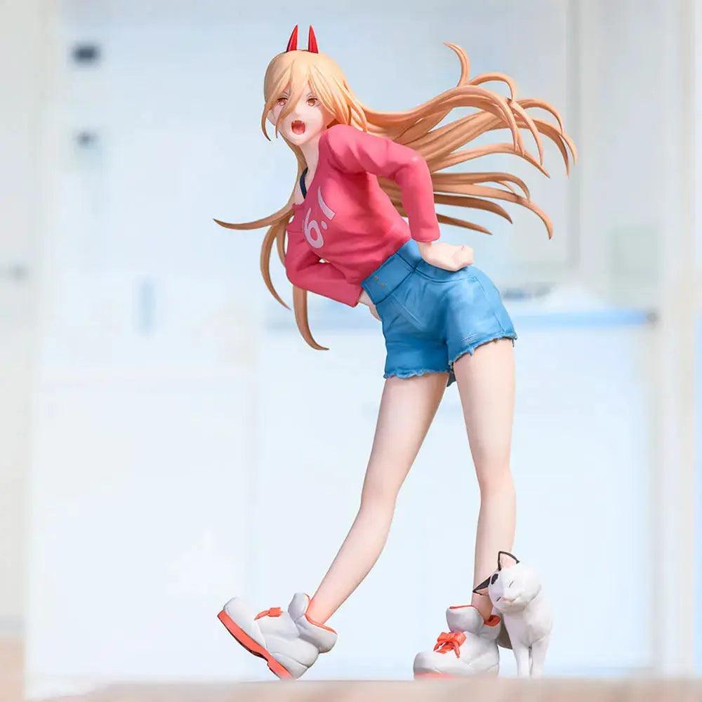  Chainsaw Man Power Figure PVC Collectible Sitting Pose -  ToylandEU™