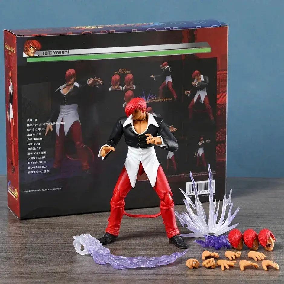  18 cm PVC Iori Yagami Anime Figure Bandai Collectible Toy CE Certified Finished Figure -  ToylandEU™