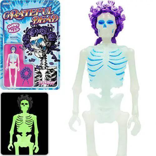  Super7 Grateful Dead Glow-in-the-Dark Bertha 3 3/4-Inch ReAction Figure -  ToylandEU™