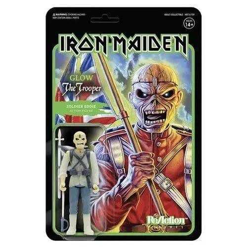  Super7 Iron Maiden Reaction Figure (Glow) (AE Exclusive) - Select Figure(s) -  ToylandEU™