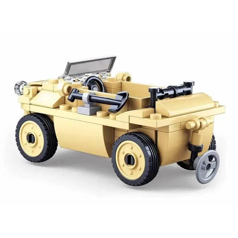 103PCS Military WW2 Amphibious Car Model Bricks Army Soldier Figures Set -  ToylandEU™