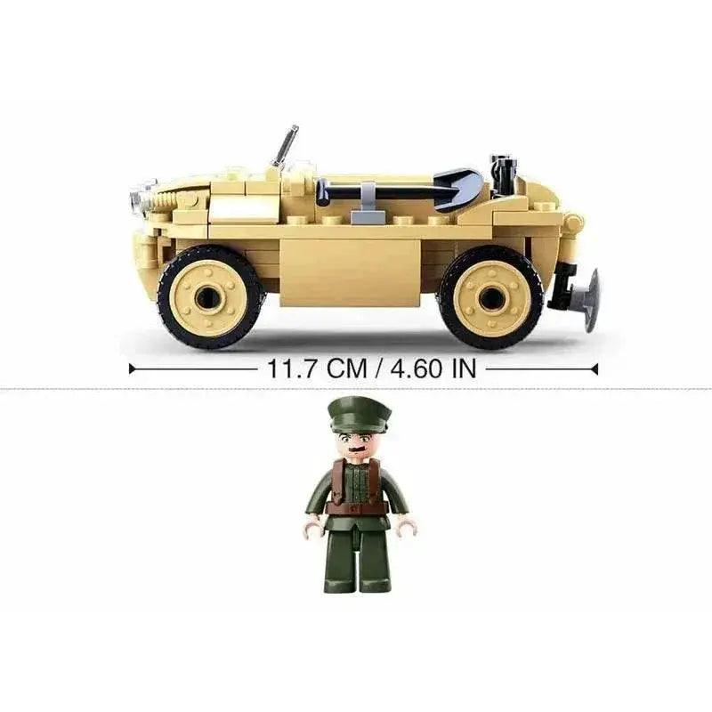  103PCS Military WW2 Amphibious Car Model Bricks Army Soldier Figures Set -  ToylandEU™