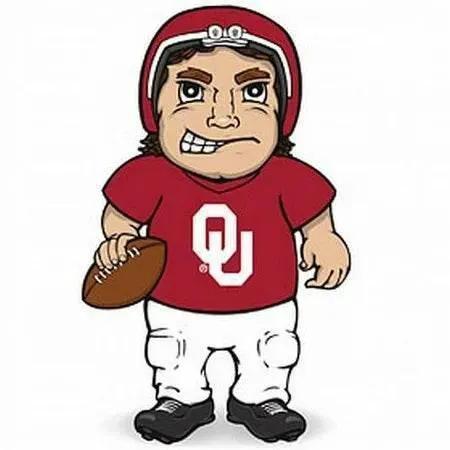  Oklahoma Sooners Dancing Musical Halfback Figurine 14 Inch -  ToylandEU™