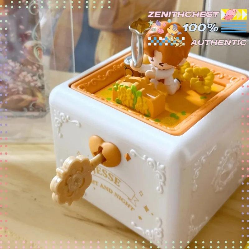  Figurine Ring Box | Light Flip Scene | Toylandeu™ 