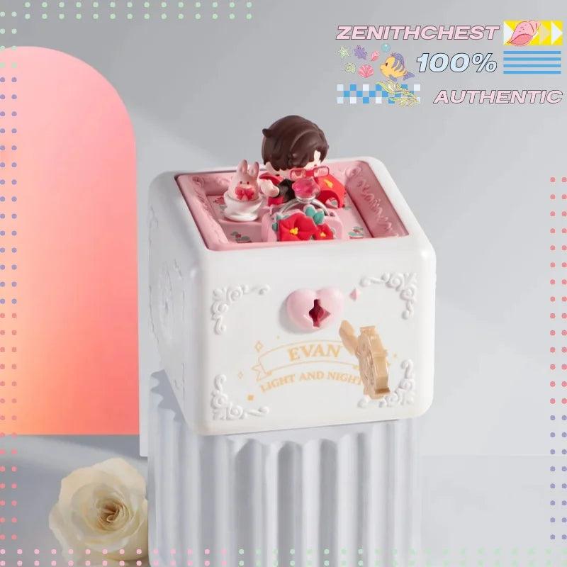  Figurine Ring Box | Light Flip Scene | Toylandeu™ 