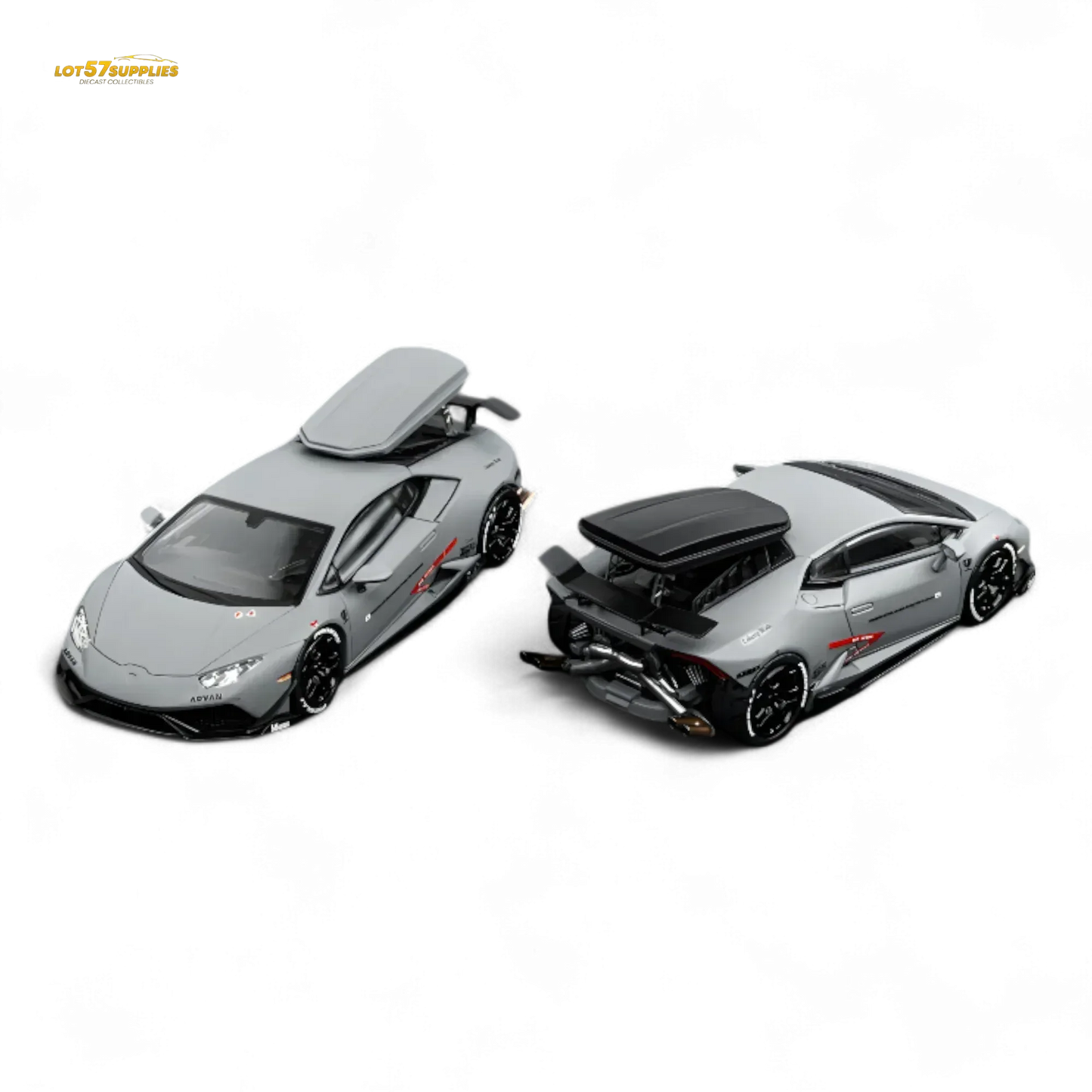 FindClassically Lamborghini Cartelfunds LP610-4 Twin Turbo - Gray 1:64 - ToylandEU