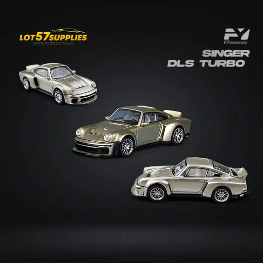  FindClassically Porsche Singer DLS Turbo Gold 1:64 -  ToylandEU™