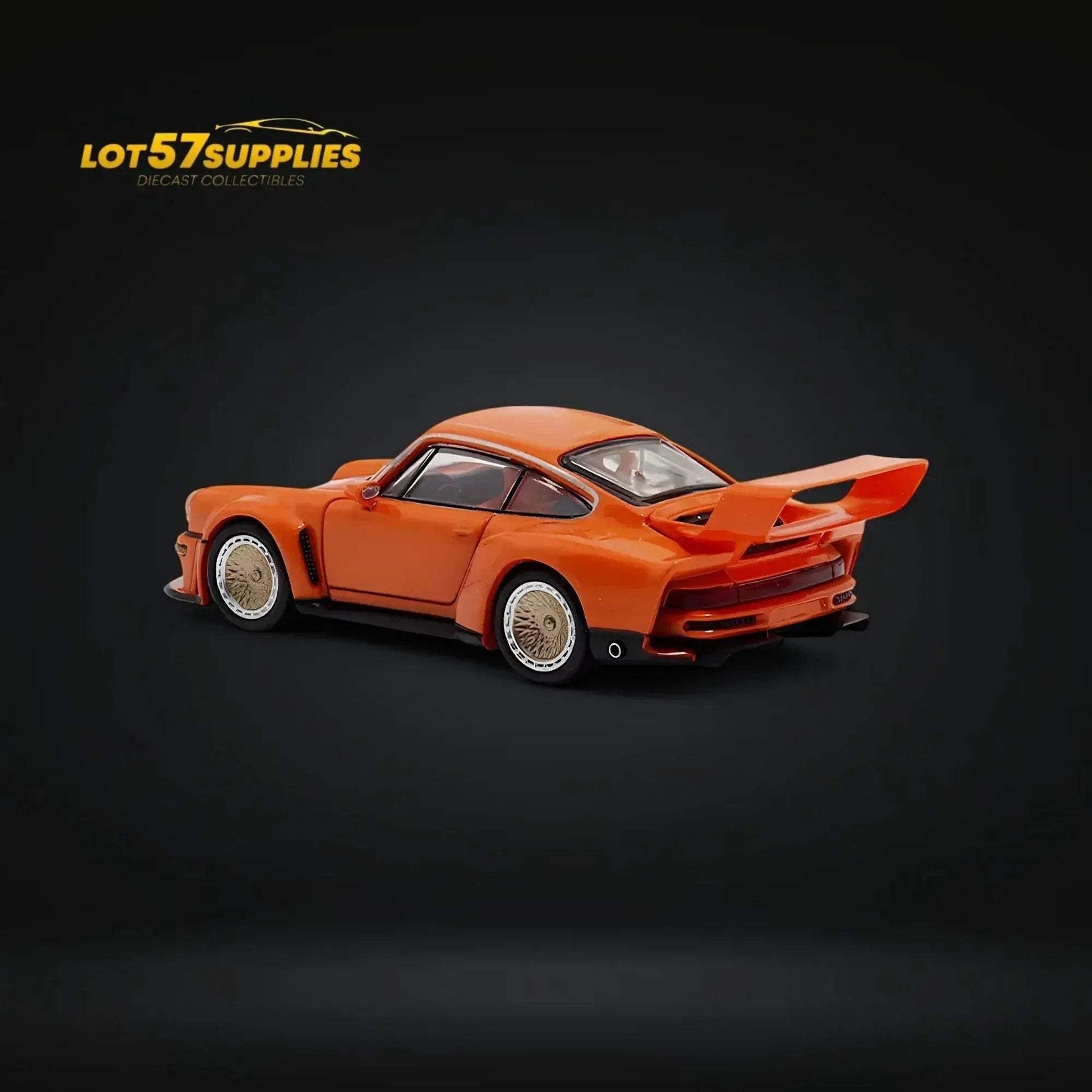 FindClassically Porsche Singer DLS Turbo Orange 1:64 - ToylandEU