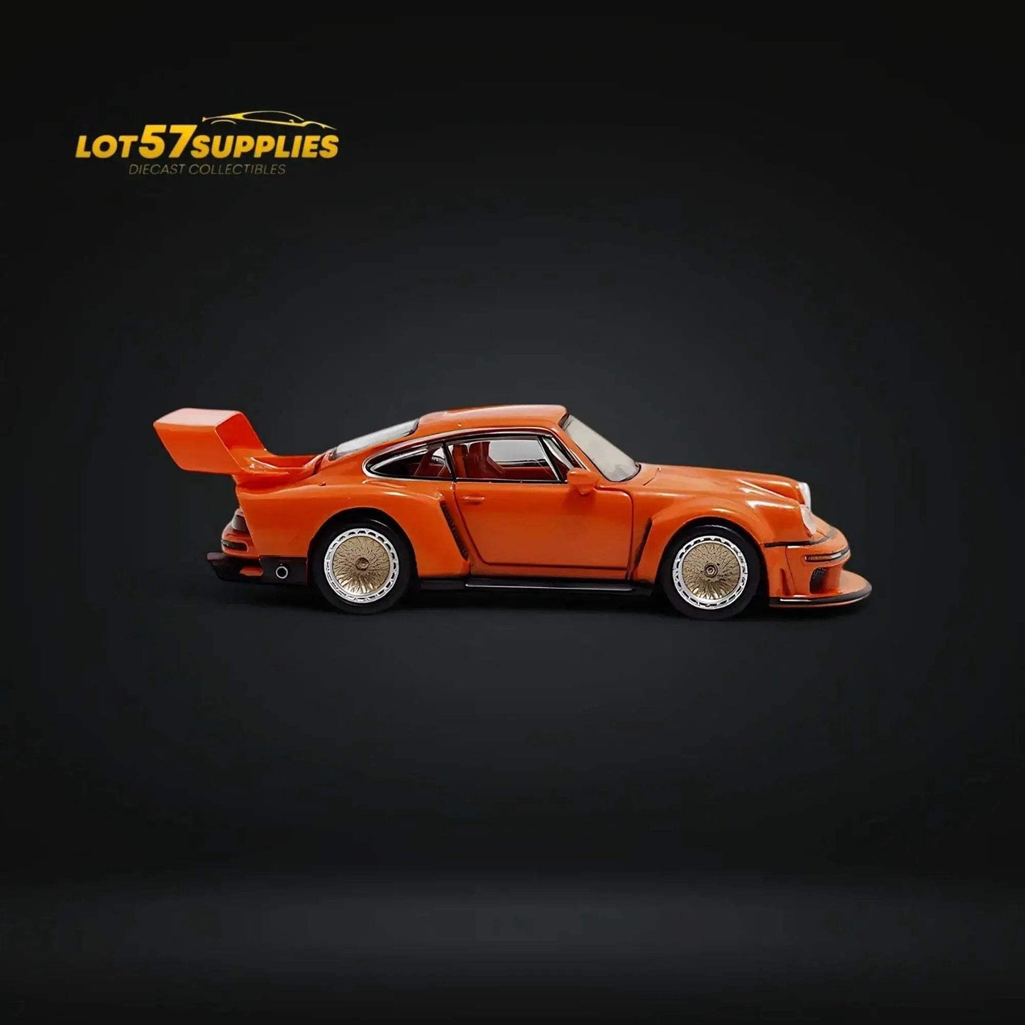FindClassically Porsche Singer DLS Turbo Orange 1:64 - ToylandEU