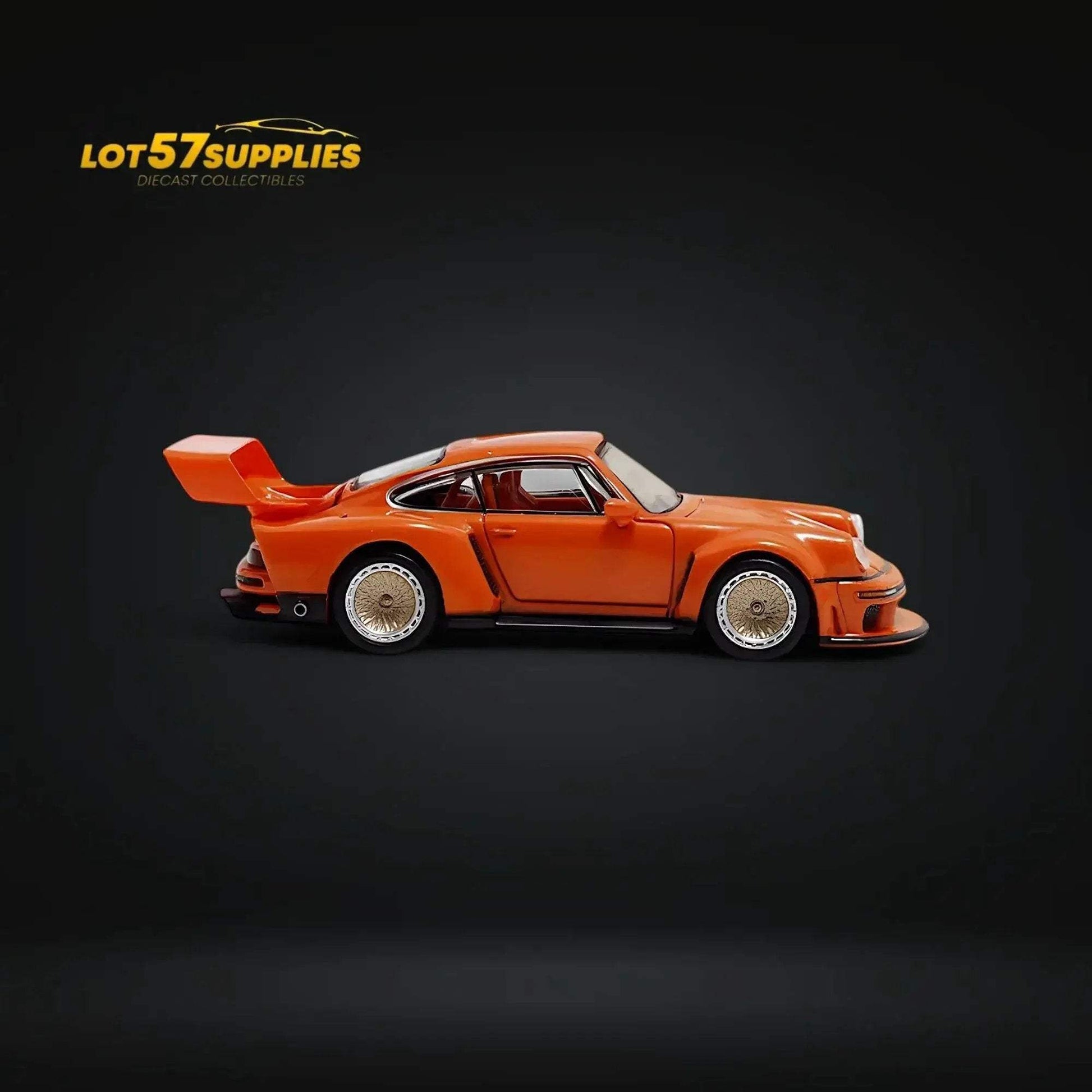 FindClassically Porsche Singer DLS Turbo Orange 1:64 - ToylandEU