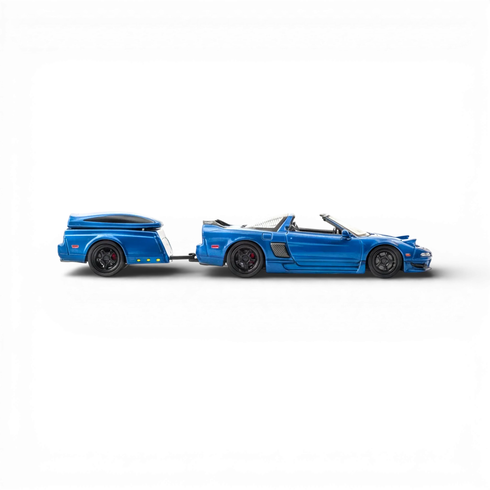 Findclassically NSX TRA Transparent Blue 1:64 - ToylandEU