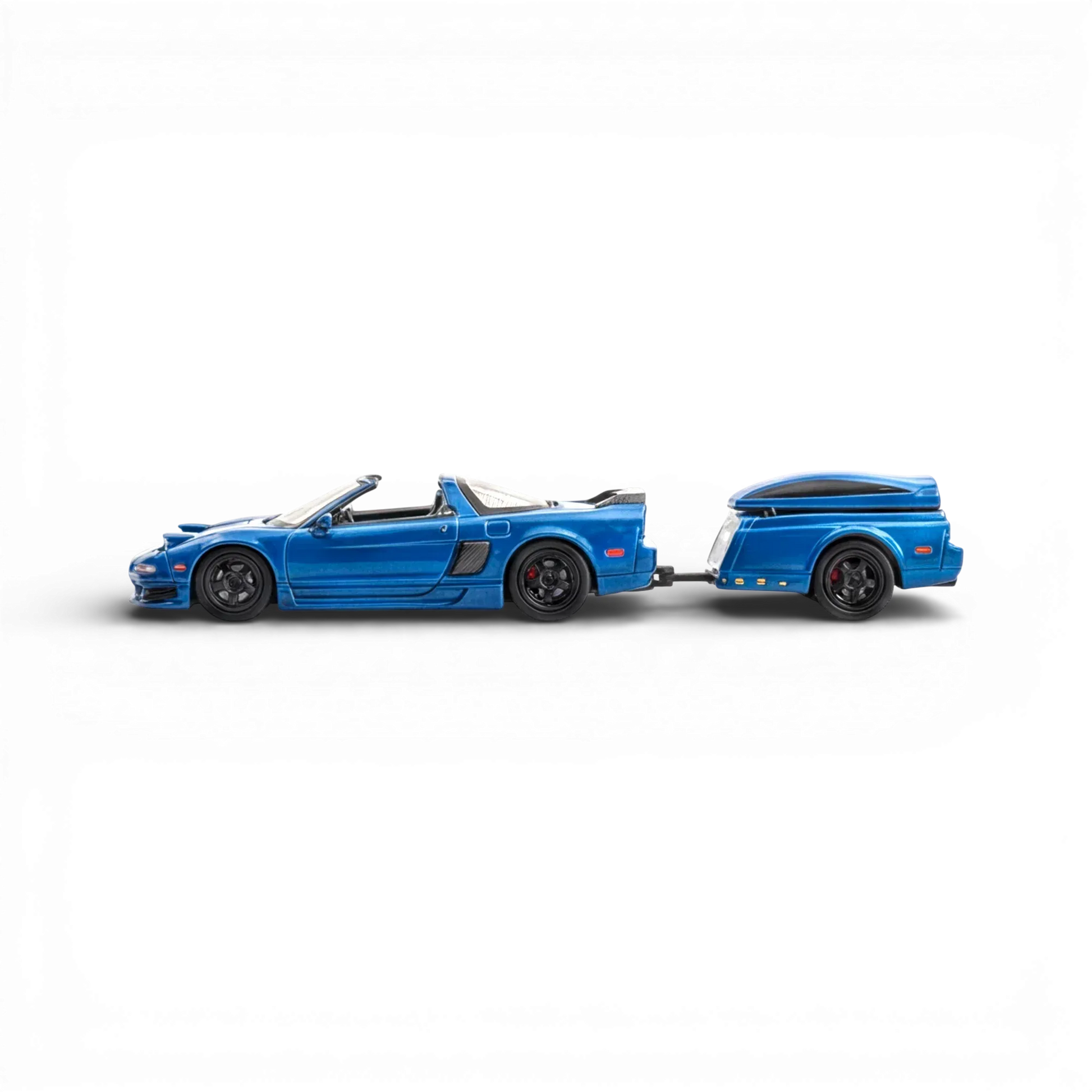 Findclassically NSX TRA Transparent Blue 1:64 - ToylandEU