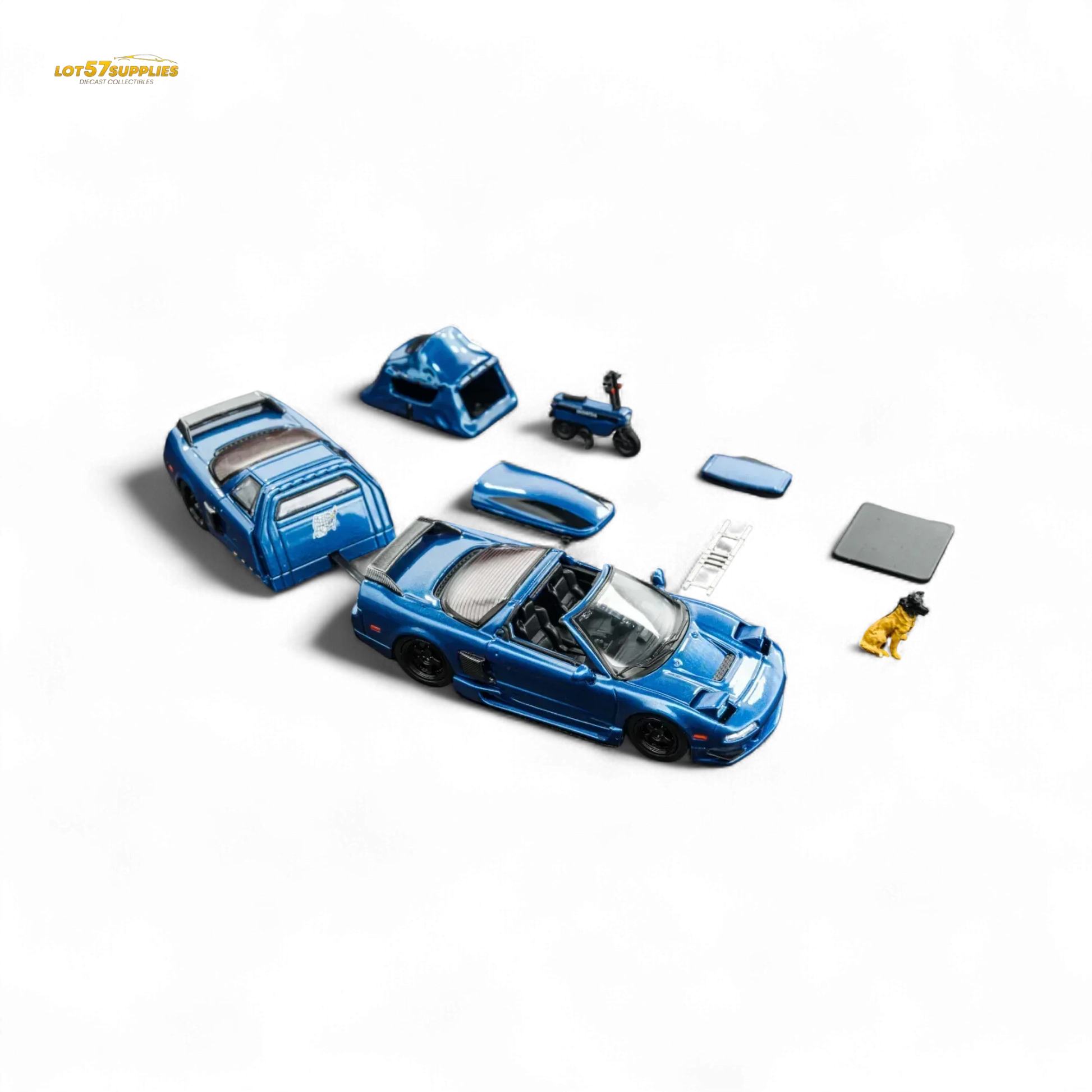 Findclassically NSX TRA - Transparent Blue FULL Set 1:64 - ToylandEU