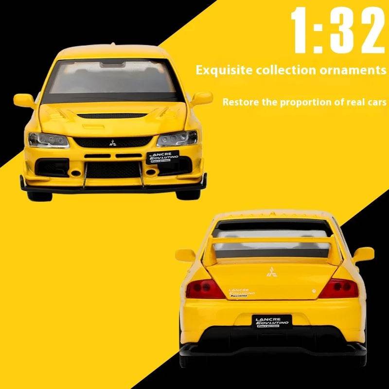Fine Diecast Car Mitsubishi Lancer Evolution IX Sound Gift - ToylandEU