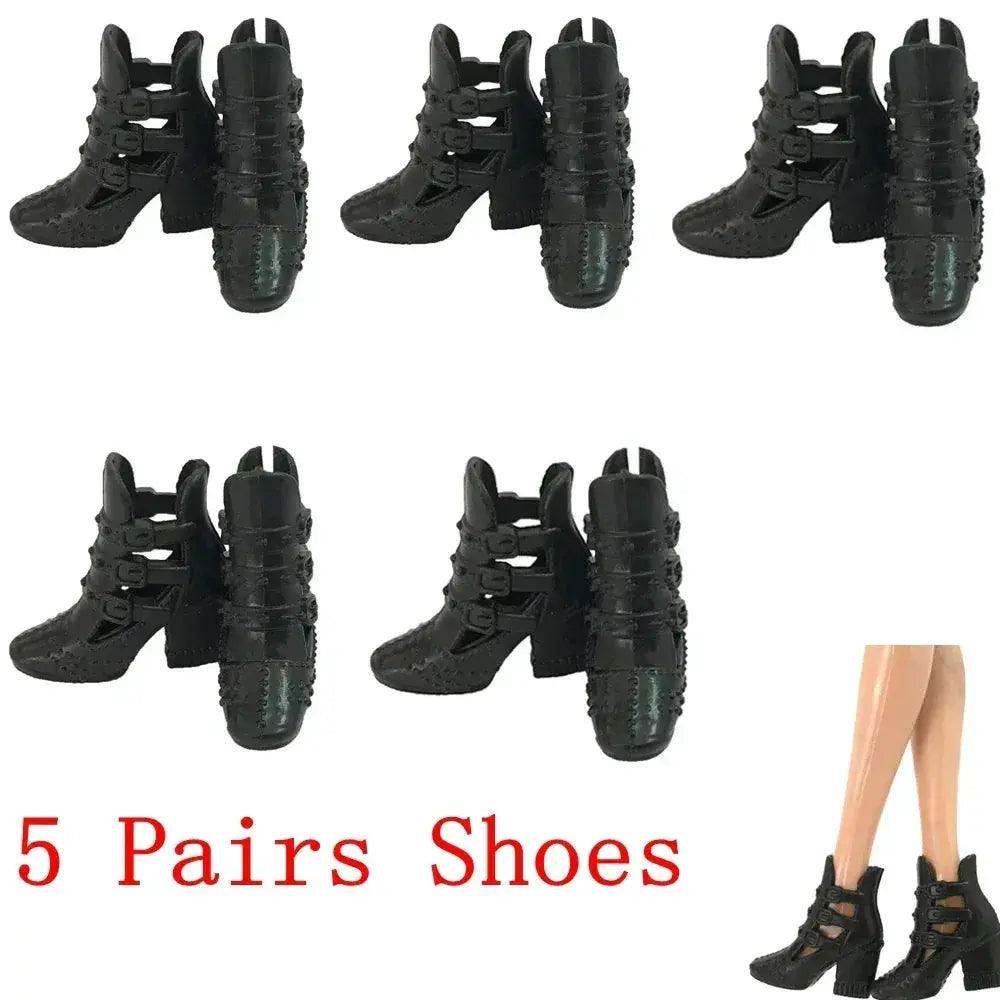  Fine Doll Shoes 11.5 Inch High Heel Boots Toyland EU -  ToylandEU™