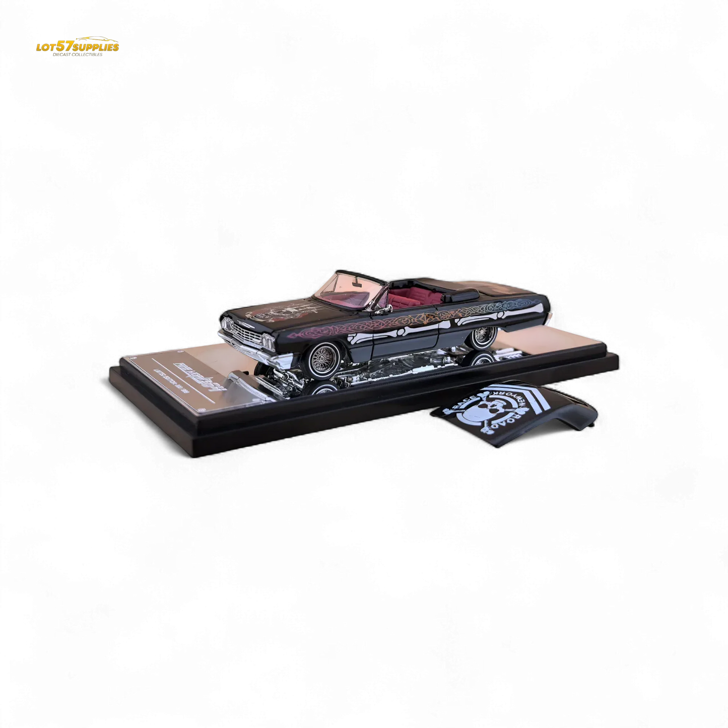 Fine Works64 Chevrolet Impala Lowrider Skull Livery 1:64 - ToylandEU