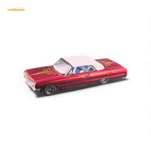  Chevrolet Impala Diecast Model Transparent Red -  ToylandEU™