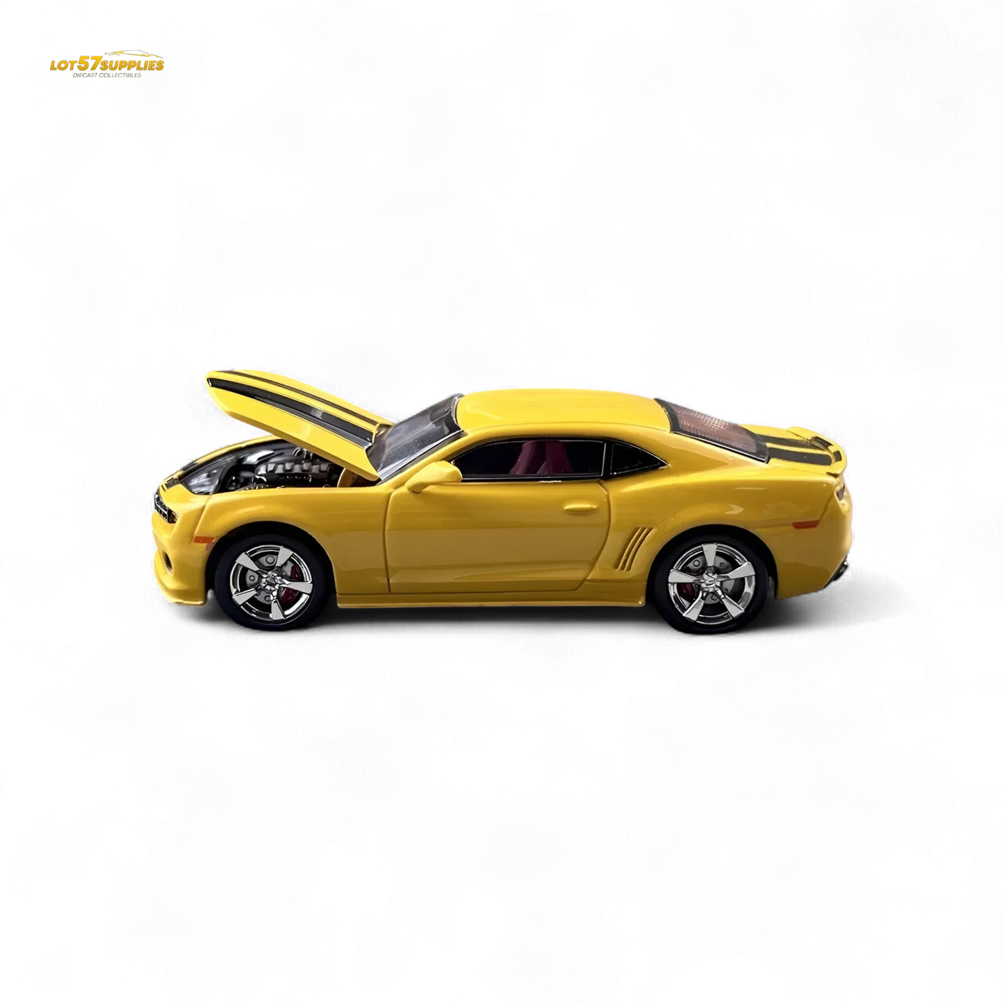 Chevrolet Camaro Diecast 1 64 Scale Bumblebee Yellow Premium Detail - ToylandEU