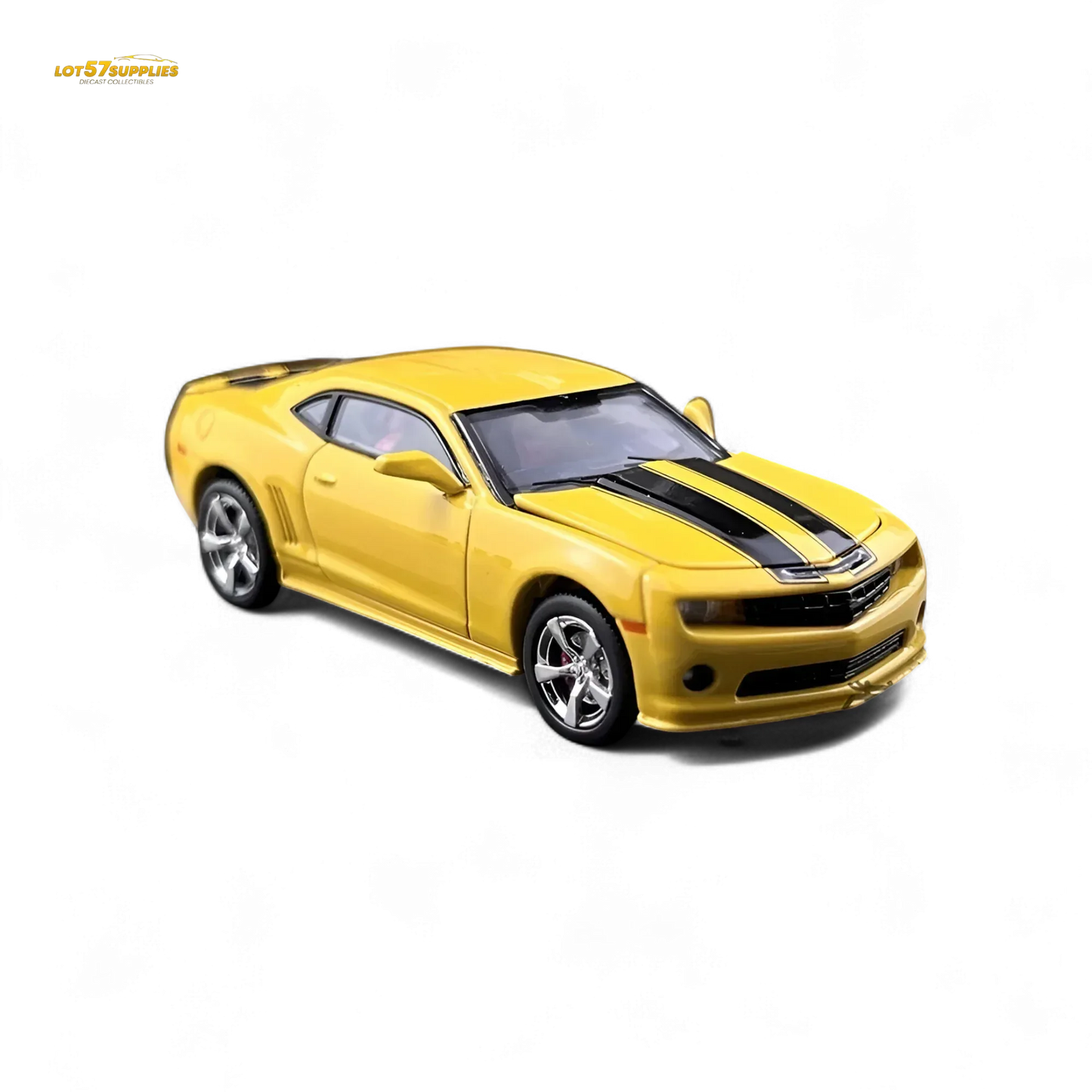Chevrolet Camaro Diecast 1 64 Scale Bumblebee Yellow Premium Detail - ToylandEU