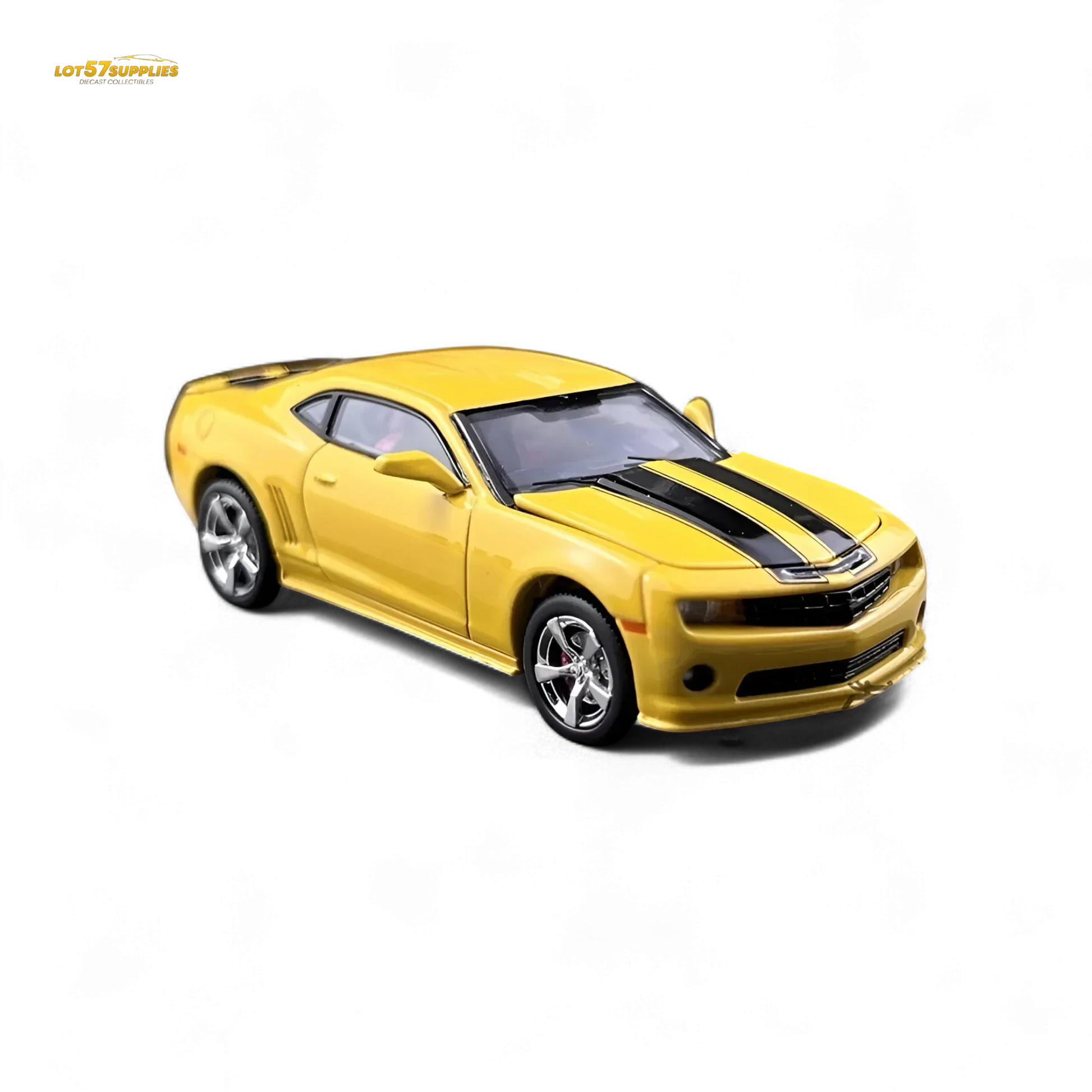 Chevrolet Camaro Diecast 1 64 Scale Bumblebee Yellow Premium Detail - ToylandEU