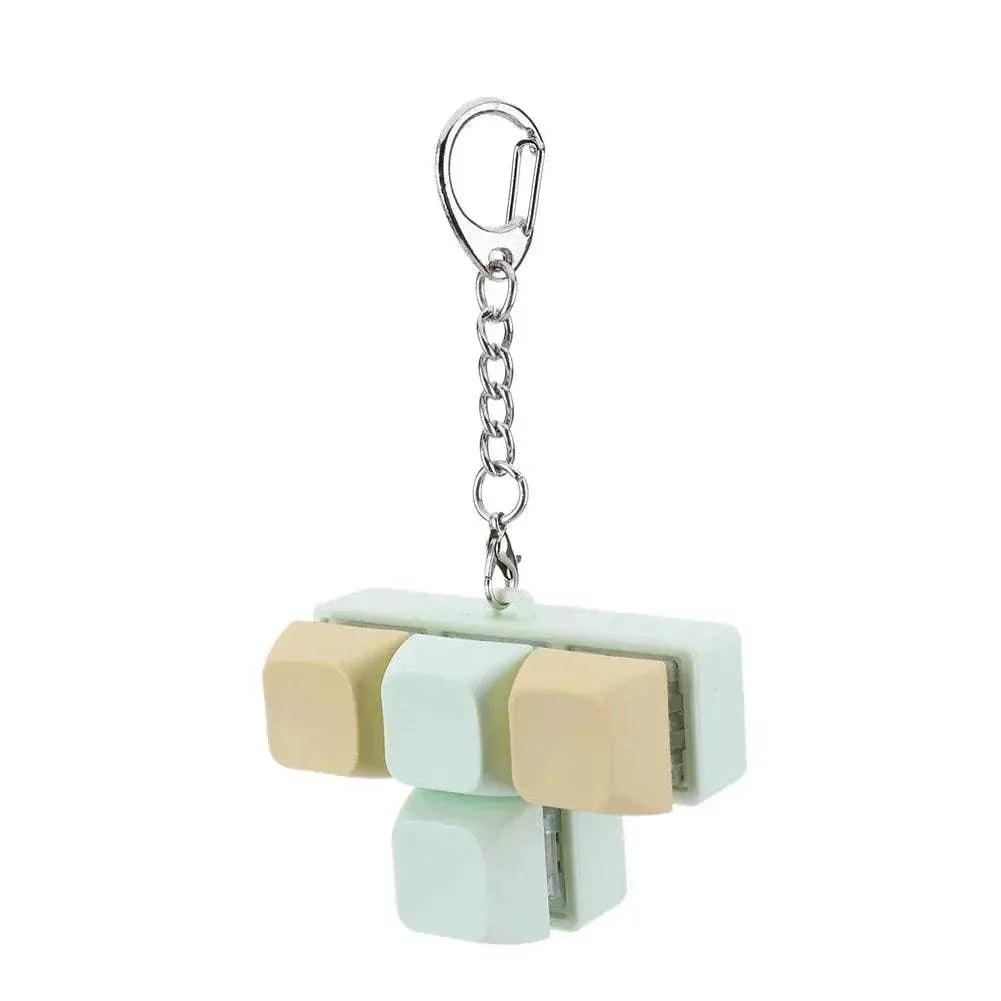  Finger Keyboard Fidget Toys 4 Keys Keyboard Clicker Toy Decompress Fingertip Keychain Finger Calming Keychain Stress Relief Toy -  ToylandEU™