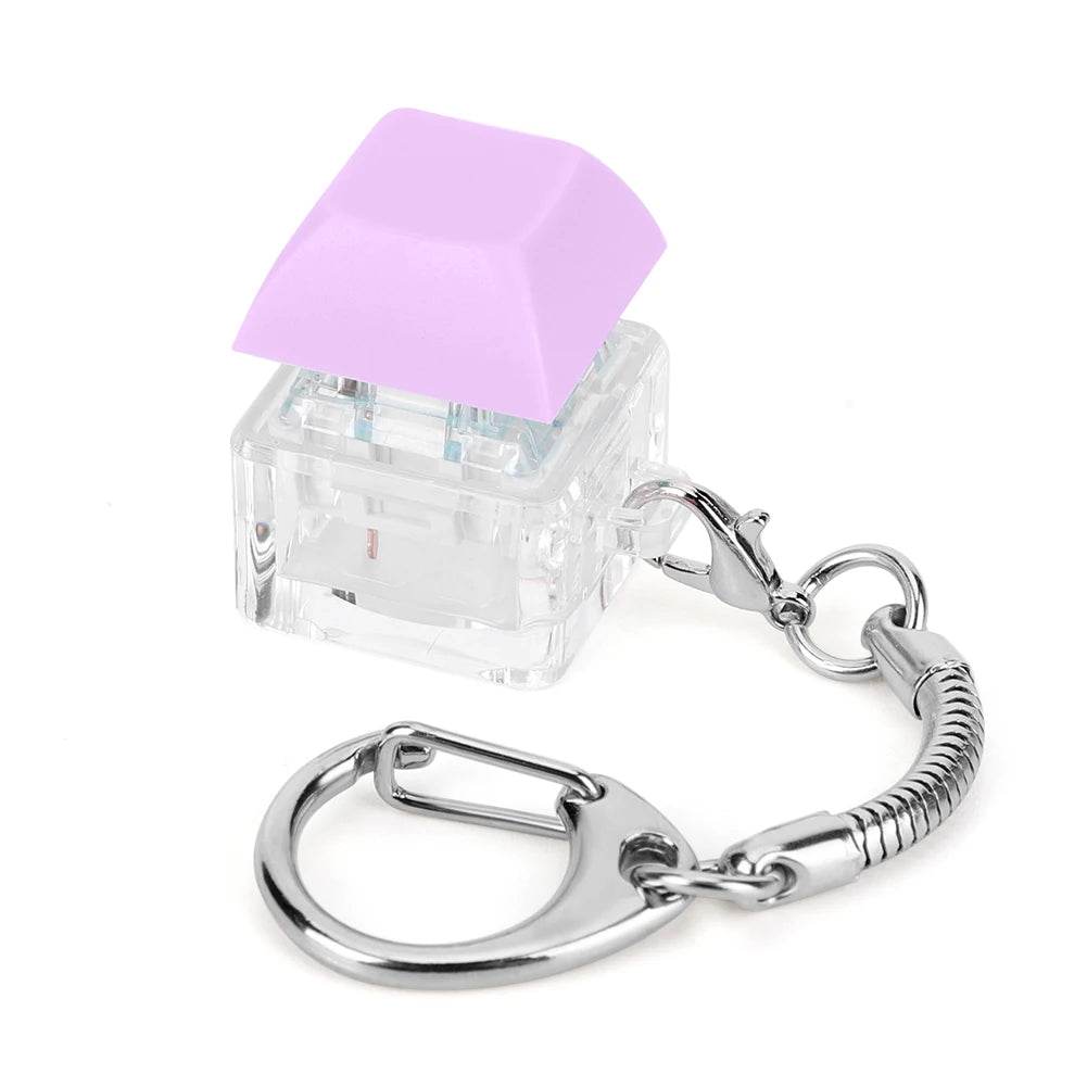 Finger Keyboard Fidget Toys 4 Keys Keyboard Clicker Toy Decompress Fingertip Keychain Finger Calming Keychain Stress Relief Toy - ToylandEU