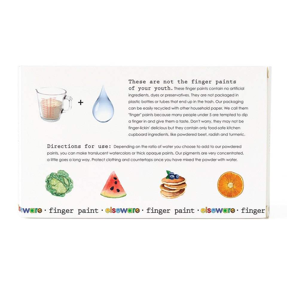 Finger Paint - Long Lasting, Shelf Stable Non-Toxic - elseware unplug