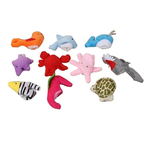 Finger Puppet Animal Set for Children's Storytelling and Baby Bedtime ToylandEU.com Toyland EU