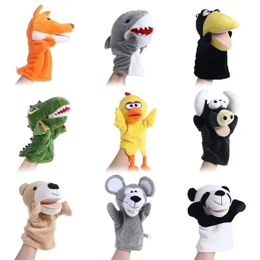  Finger Puppets Soft Plush Bear Shark Kids Learning -  ToylandEU™