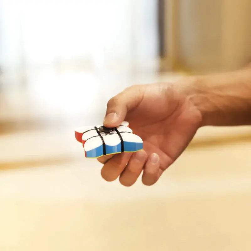 SENGSO Fingertip Gyro Fidget Hand Spinner Relax Stress Toy Puzzle Magic Cube 1x3x3 Fingers Speed Twist Anti-Stress Cube - ToylandEU