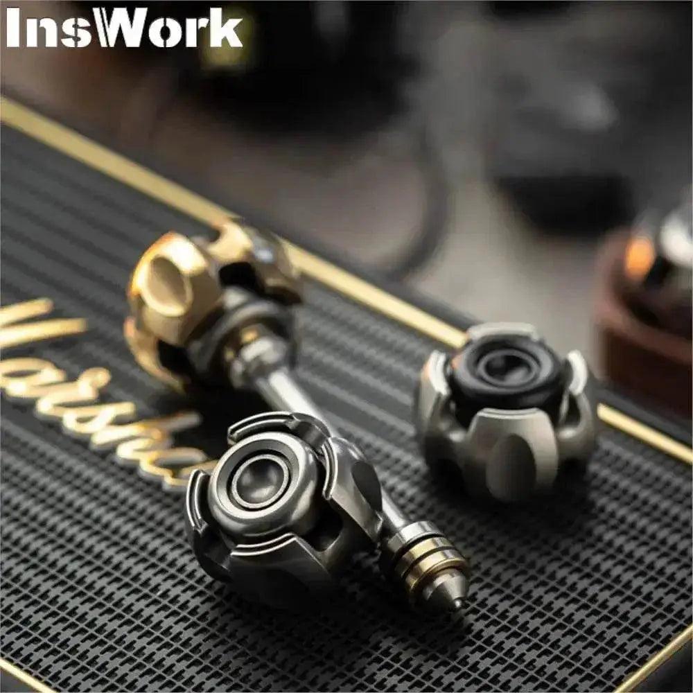  LAUTIE Fingertip Gyro NOIZ C-NANO EDC Out Of Print Decompression Luminous Metal Fidget Toy -  ToylandEU™