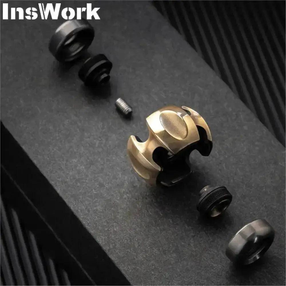  LAUTIE Fingertip Gyro NOIZ C-NANO EDC Out Of Print Decompression Luminous Metal Fidget Toy -  ToylandEU™