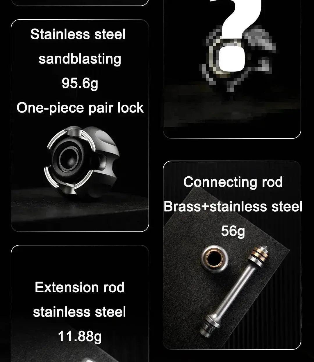  LAUTIE Fingertip Gyro NOIZ C-NANO EDC Out Of Print Decompression Luminous Metal Fidget Toy -  ToylandEU™