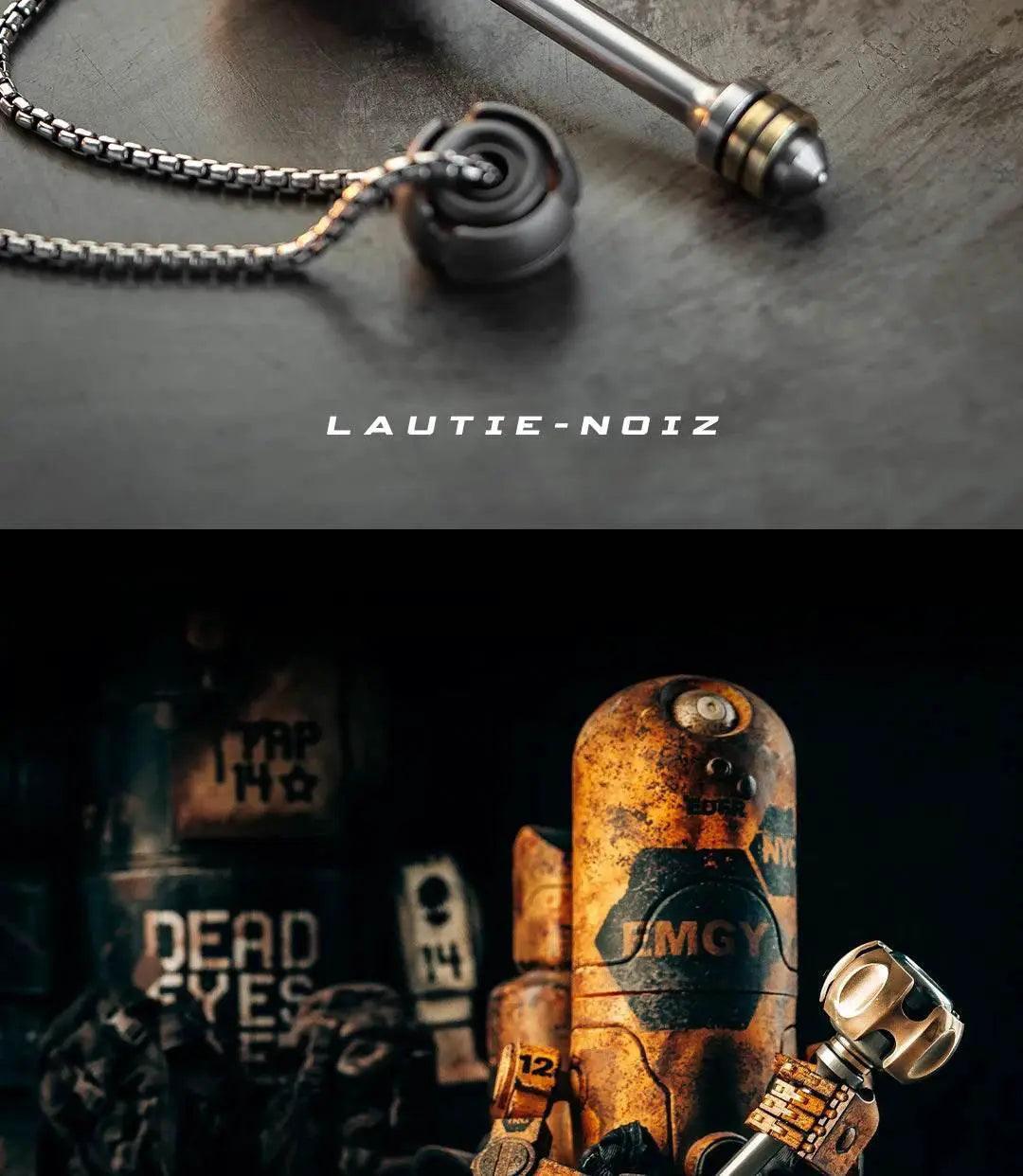  LAUTIE Fingertip Gyro NOIZ C-NANO EDC Out Of Print Decompression Luminous Metal Fidget Toy -  ToylandEU™