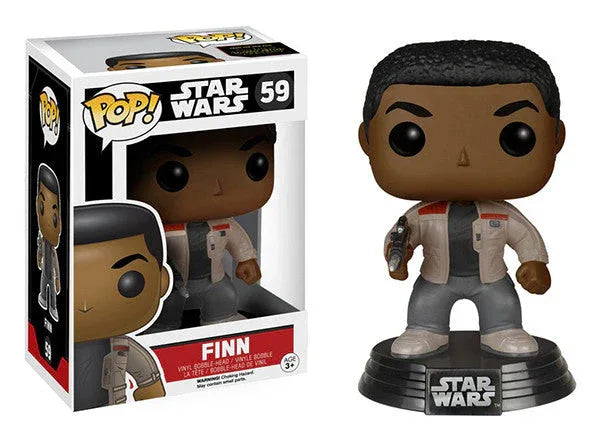 Finn Funko Pop Figure 4 Inch Near Mint With PopShield - ToylandEU