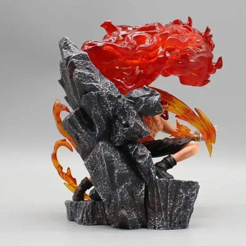 Fiery Portgas D. Ace One Piece Figure PVC Statue 18CM - ToylandEU