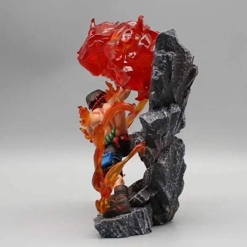 Fiery Portgas D. Ace One Piece Figure PVC Statue 18CM - ToylandEU