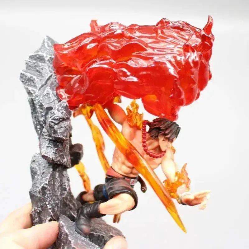 Fiery Portgas D. Ace One Piece Figure PVC Statue 18CM - ToylandEU