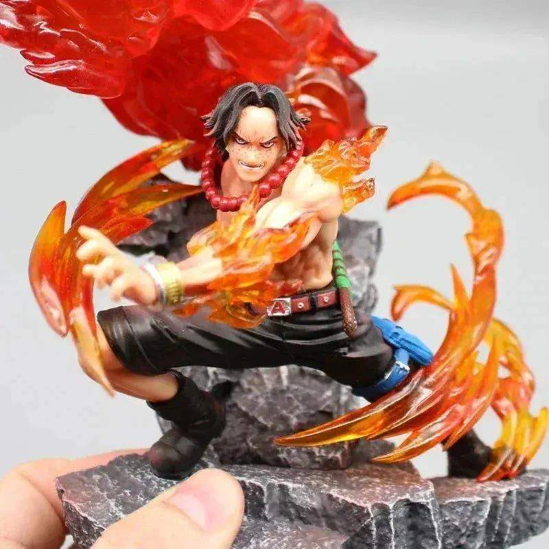 Fiery Portgas D. Ace One Piece Figure PVC Statue 18CM - ToylandEU
