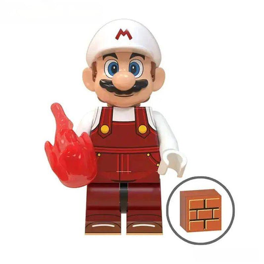  Fire Mario LEGO Minifigure from Super Mario Movie -  ToylandEU™