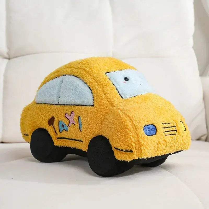 Fire Truck Plush Toy For Kids Soft Safe Birthday Gift - ToylandEU