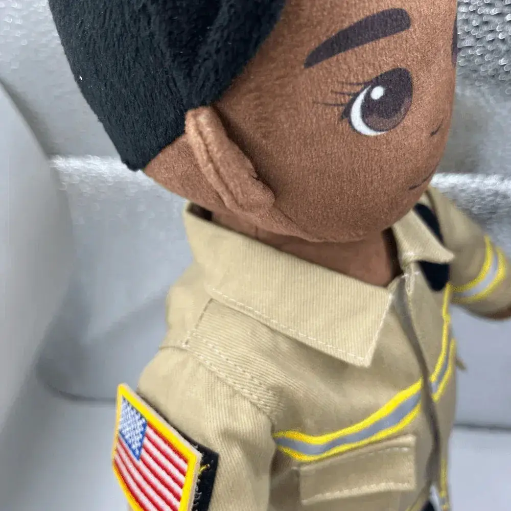My HERO Daddy Doll Firefighter | Custom Recordable Plush - ToylandEU