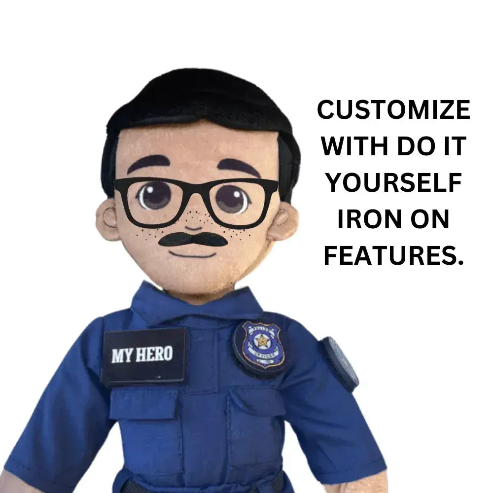My HERO Daddy Doll Firefighter | Custom Recordable Plush - ToylandEU