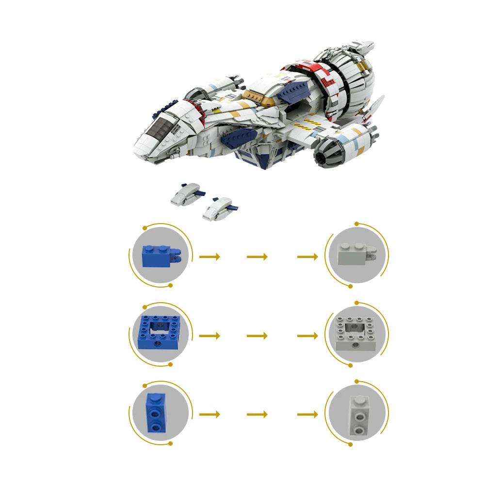 Firefly Serenity Building Blocks Movies Bricks Moc DIY Toy - ToylandEU