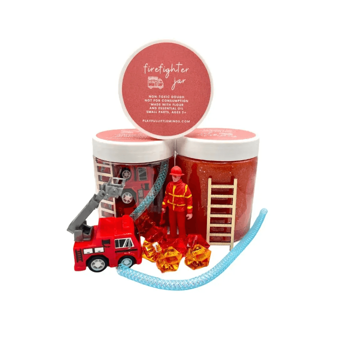 Firetruck Playdough Sensory Toy Kit - ToylandEU