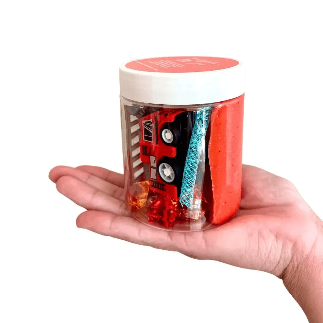 Firetruck Playdough Sensory Toy Kit - ToylandEU