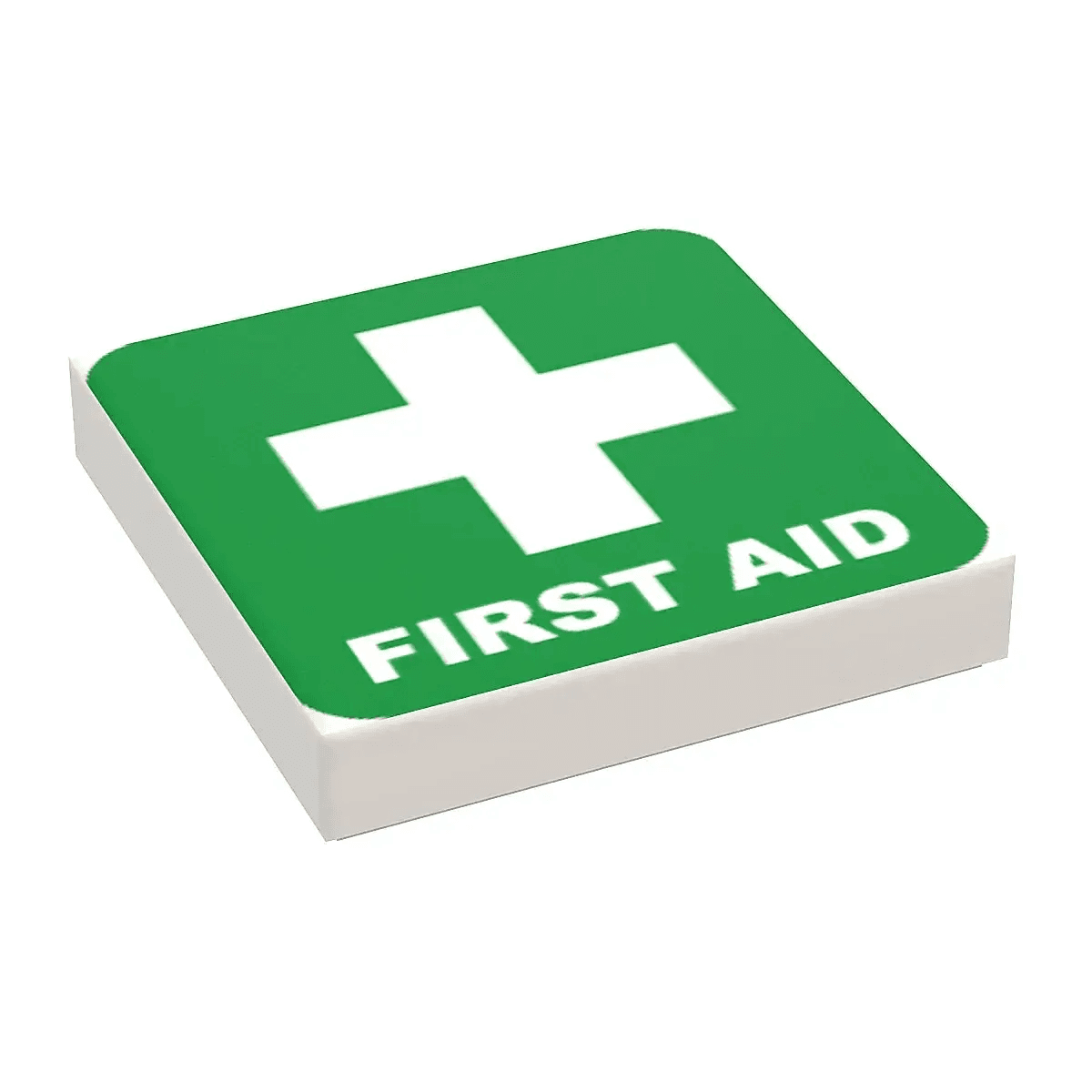 Lego Tile Custom Printed 2x2 First Aid Figure Scale - ToylandEU