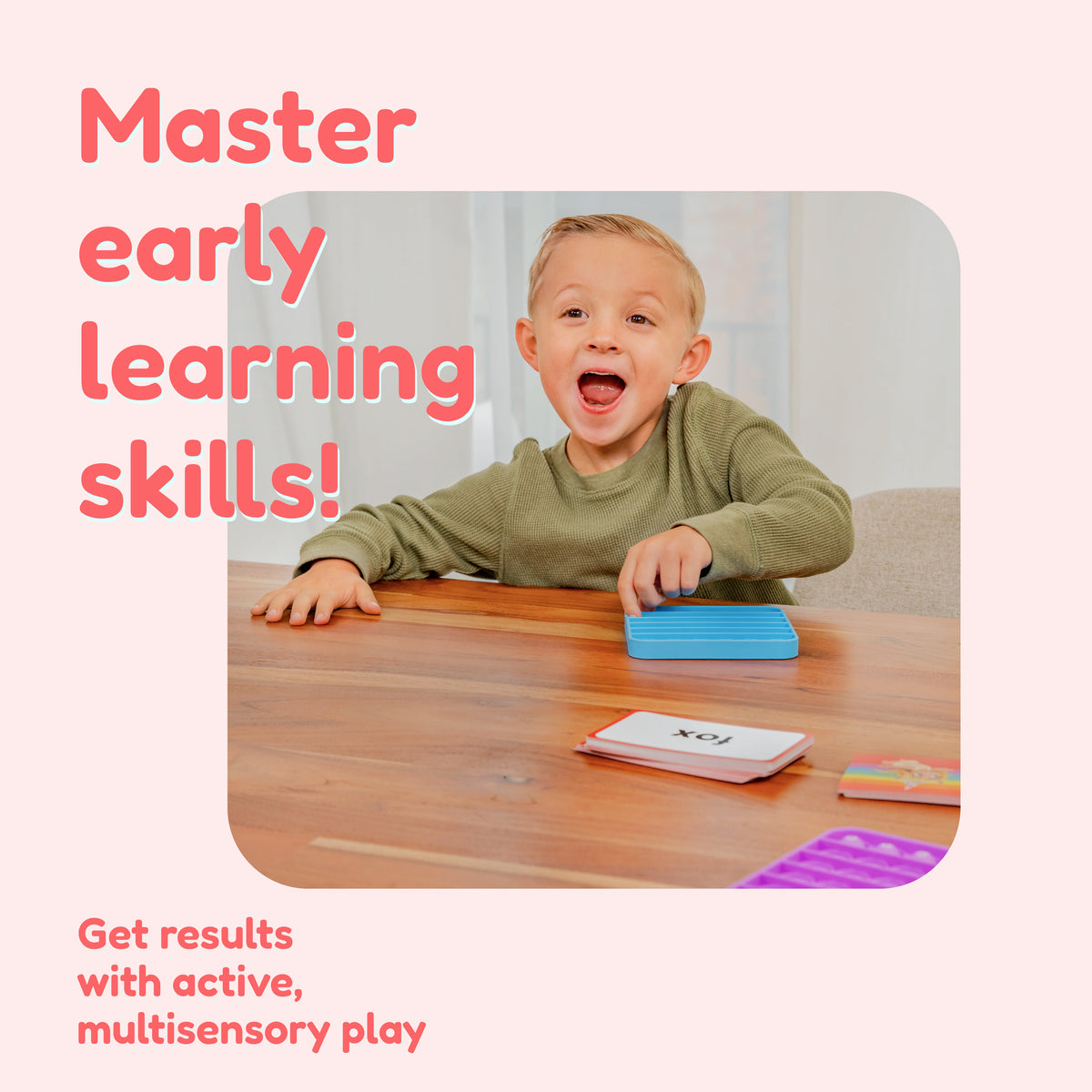 First Words Flashcards | Ages 2-5 | Toylandeu™